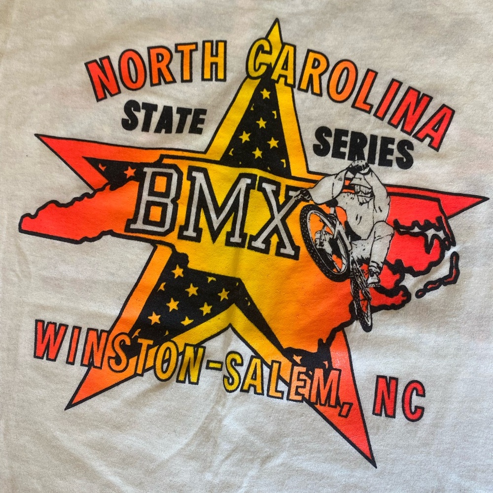 Vintage North Carolina BMX Graphic T-Shirt -